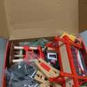 TOY Life Train Set 81pcs with Crane & Locomotive Train Toy, Wooden Train Tracks Toys for Toddlers Boys Girls 3 4 5, Wood Toys Gift Toddler Train for Kids 4-8 - Fits Thomas Brio Chuggington