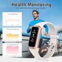 Zeacool Fitness Tracker with 24/7 Heart Rate, Blood Oxygen Blood Pressure Sleep Monitor, Activity Trackers 5 ATM Waterproof,Step Calorie Counter Pedometer Health Smart Watch for Women Men