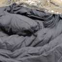 HIMEET Pintuck Bed in a Bag, 7 Pieces Queen Size Comforter Set Navy Blue, Pinch Pleat Bed in a Bag, Soft All Season Bedding Sets with Comforter, Flat Sheet, Fitted Sheet and Pillowcases & Shams