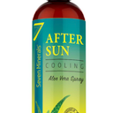 Seven Minerals NEW Cooling After Sun Gel with Aloe Vera - For Skin & Face with Instant Sunburn Relief. Unlike Regular Aftersun Lotion With Cucumber & Vitamin E (12 Fl Oz)