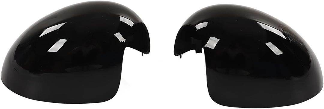 Aramox Rearview Mirror Cover - Glossy Black Left & Right Pair for Mini R55-R61 (2007-2016) - Gz.Fk057Kl