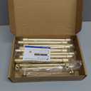 Ravinte Brushed Gold Kitchen Pulls Cabinet Handles 6-1/4 Inch 10 Pack
