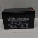 Leoch DJW12-9 12V 9Ah Sealed Lead Acid - AGM - VRLA Replacement Battery