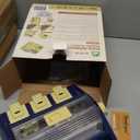 KADTC Dog Puzzle Toy, Large Size, 2 Levels of Challenge, Paw-Activated Rolling Treat Dispenser, Slow Feeder & Mental Stimulation for Small/Medium Dogs Enrichment Toys (Blue)