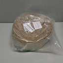 WADILE 90" x 3.1" Peel Stick Foam Molding Trim Self Adhesive, Crown Molding Wallpaper Border Flexible, 3D Wall Edging Lines Foam Baseboard, Wall Trim for Home, Brown, 2PC