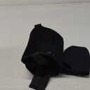 Travel Pillows for Airplanes, 360 Head Support for Long Flight, Soft Airplane Pillow with 3D Eye Mask for Sleeping, Stop Bobblehead, Airplane Headrest Gadgets, Light Black