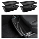 Tesla Model Y Juniper Under Seat Storage Box 2 Pack 2025-2026 Hidden Organizer Tray Underseat Bins with Lid Fit Tesla Model Y Juniper Tesla Model Y Juniper Accessories 2026