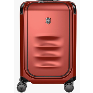 Victorinox Spectra 3.0 Frequent Flyer Carry-On - Modern Hardside Carry-On Luggage - Rolling Suitcase with Spinner Wheels - Holds Travel Accessories - 37 Liters, Red
