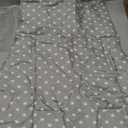 Twoworld High Chair Cushion, Large Thickening Baby High Chair Seat Cushion Liner Mat Pad Cover Breathable (Fashion Gray)