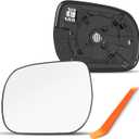 Compatible with Toyota Rav4 Driver Side Mirror 2006 2007 2008 2009 2010 2011 - Left Side Mirrors Replacement Glass with Backing Plate, Power Heated