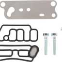 918-056GS VTEC Solenoid Gasket Filter Kit Compatible with Acura RDX Honda Accord Crosstour Odyssey Pilot 3.5L 2008-2016 Cylinder Head VVT Solenoid Spool Valve Gasket