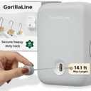 Retractable Clothesline, Indoor and Outdoor, Heavy Duty Wall Mounted Laundry Line, Space Saving Drying Rack for Towels, Sheets and Clothing, Stainless Steel, for Bathroom, Balcony or RV