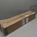 25" Shower Door Bottom Deflector for Chrome Framed Shower Door Drip Rail Replacement with Vinyl Sweep