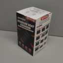 Inflatable Airplane Seat Cushion with Memory Foam | 3D Scalloped Air Baffles | Sit-to-Adjust Firmness | 2-in-1 Seat Pad & Lumbar Support, Tailbone Relief | 30s Inflate & 1s Deflate | Travel & Office