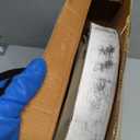 Decorative Coffee Table Tray, Set of 2 White, Wooden Round Serving Tray for Living Room, Wood Ottoman or Side Table, Charcuterie Board Cheese Platter, Fruit Baskets, White Distress, 12x12x1.5