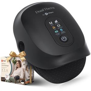 LifePro DualThera Hand Massager – Finger Stetching, Heat, RLT & Compression
