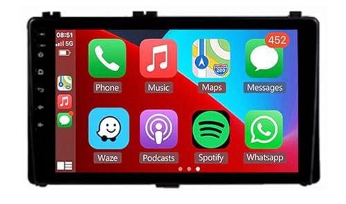 Android 13 for Toyota Corolla Radio 2017 2018 2019 Car Stereo Built-in Bluetooth Head Unit DSP Wireless Carplay Android Auto Free Backip Camera 9" IPS Touchscreen GPS Navigation (4GB RAM+64GB ROM)