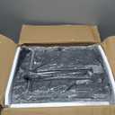 Furologee 6 Tier Bookshelf with USB Ports and Power Outlet, Double Tall Book Shelf with Drawer, Wide FreeStanding Shelf Units, Reversible Storage Rack for Bedroom, Living Room, Bathroom, Rustic Brown