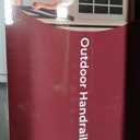 Hand Rails for Outdoor Steps,2 Step Stair Handrail & Indoor Stair Railing Kit，White Railings for Outdoor Steps and Hand Rails for Seniors for Porch（2 Step White）