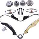 ApplianPar Timing Chain kit for Ford F150 2011-19, Edge 2011-14, Explorer 2011-19, Mustang 2011-17, Expedition 2015-17, Taurus 2013-19, Transit 2015-19, for Lincoln MKX 2011-18, MKZ 2013-16 3.5 3.7