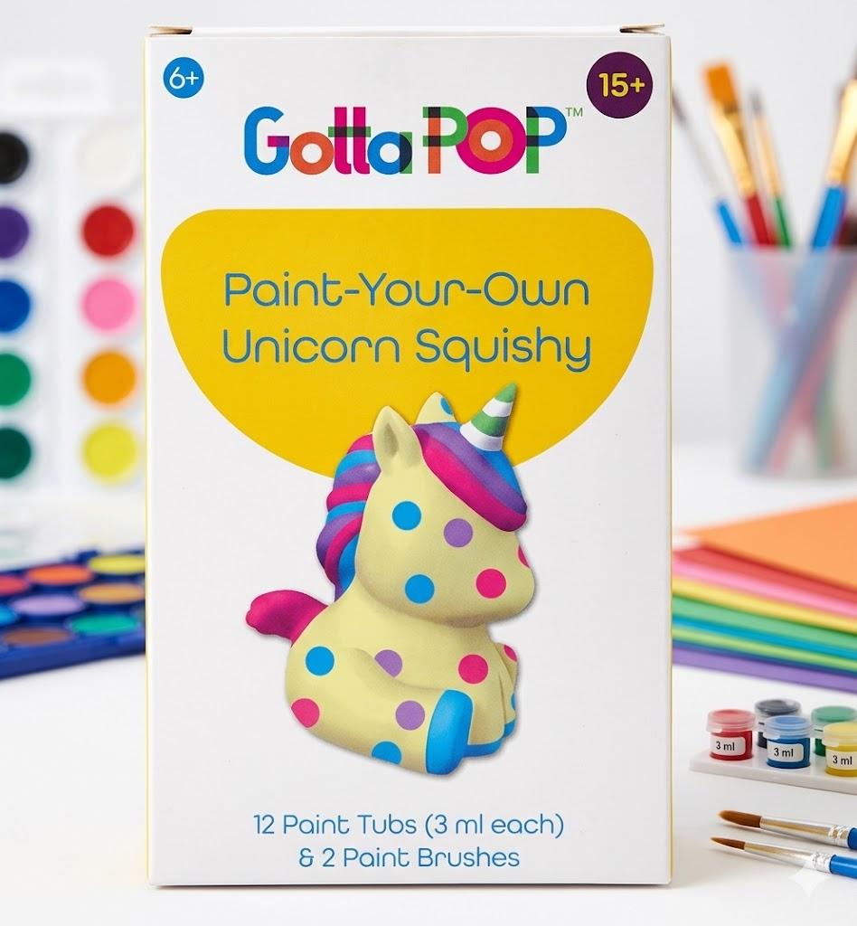 Gotta pop Paint your own unicorn