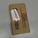 HBL' Pocket Door Hardware Set 2 Recessed Flush Finger Pulls & 1 Edge Pull, Made of 304 Stainless Steel, Template Included, Black.