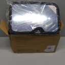 KeaBabies Baby Car Seat Mirror - Wide Shatterproof Backseat Infant Car Mirror for Baby Rear Facing, Crystal Clear View, Travel Accessories, Easy Install & Adjust for Removable Headrest (Matte Black) (Large 11.5 x 7.5")