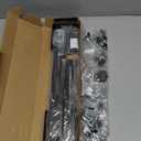 USX MOUNT Soundbar Mount Sound Bar TV Mount for Mounting Above or Under TV, Sound Bar Mount Up to 13.2 lbs, Two Removable and Lockable Hooks for Back or Bottom Holes