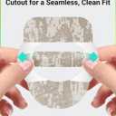 Omnipod 5 Overpatches, 16 Pack Waterproof Sweatproof Pod Pals Omnipod 5 Adhesive Overlay, Pre-Cut Adhesive Patch with Strap for Sensitive Skin, Breathable Reusable Tin (Camo)