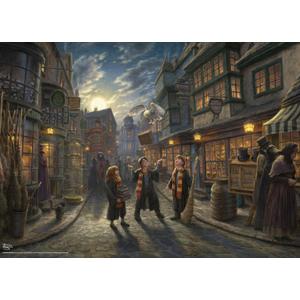 Ceaco - Thomas Kinkade - Harry Potter - Wizarding World - Diagon Alley - 1000 Piece Jigsaw Puzzle