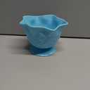Ceramic Ice Cream Bowl, Plastic, Pack of 10 Blue