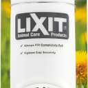 Lixit Pet Wide Mouth Water Bottle (16 oz), translucent, 8802