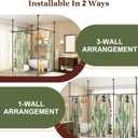 Goovilla Room Divider for Room Separation, Tension Curtain Rods No Drilling, 4-10ft(H) 28-171inch(W) Adjustable Temporary Privacy Wall Divider, Heavy Duty Freestanding Space Partition Separator, Black