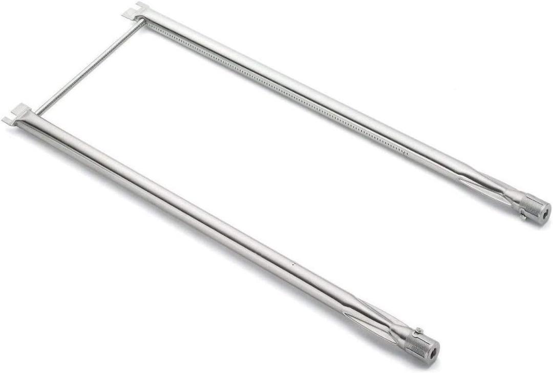 Hongso 27 inch Burner Tubes Kit 7507 10404 for Weber Spirit 200/210 Series E-200 S-200 E-210 S-210 (with Side Controls), Spirit 500 500LX, Genesis Silver A Gas Grills, Replacement 10459 8127