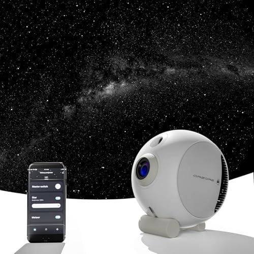 Araierd Star Projector Plus – Home Planetarium with App Control, Galaxy Night Light HD Nebula & Planet Projection, Stress Relief & Sleep Aid for Adults & Kids, Clear & Bright Projection for Bedroom