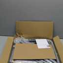 STORAGE MANIAC Collapsible Laundry Cart with Wheels 31.5"H Rolling Laundry Hamper Clothes Basket with Wheels, Canvas Liner Sturdy Steel Frame Folding for Small Narrow Space Easy Storage, Beige