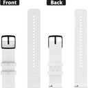 Watch Bands Compatible with Polar Vantage M / M2 / Vantage Grit X/X Pro, 22mm Soft Silicone Replacement Strap