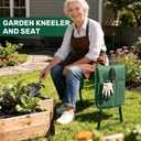 Garden Kneeler and Seat with 2 Tool Pouches for Gardening Work, 1PCS
