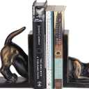 Danya B. DS782 Unique Decorative Animal Shelf Dcor - Labrador Dog Bookend Set