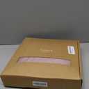 Ling's moment Dusty Rose Wedding Table Cloths in Velvet-Like Fabric, 9ft x 11ft, Fits 4ft/6ft Rectangular/Round Sweetheart&Head Table for Wedding Reception, Bridal Shower, Birthday Decoration