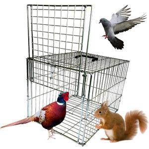Animal Trap Cage Pigeon Chicken Squirrel Chipmunk Outside Trapping Live Small Animal Bird Trap Cage