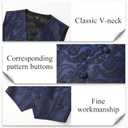 St Patricks Day Denim Vest for Men St Patricks Day Vest Casual Print Sleeveless Jean Jacket Shirt Biker Vest (L)