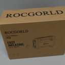 R8 Tire Inflator Portable Air Compressor, DC 12V Air Compressor Portable with Large Dual Digital Screen, 3X Faster Inflation Air Pump for Car, Bike, Ball, Motor (Red)