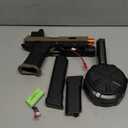 Gel Toys X8,Upgrade Version for X2 Full Auto Gel Toys with Goggles and Drum,for Christmas Easter Outdoor Games, Ages 14 Years Old and up and Adults,Sandy