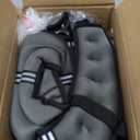 ZELUS Weighted Vest,  20lb  Weight Vest with Reflective Stripe for Workout, Strength Training, Running, Fitness, Muscle Building, Weight Loss, Weightlifting (Grey)