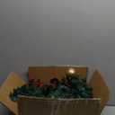 Yunlly 2 Set Artificial Rose Boxwood Topiary Ball Trees with Ground Spike, UV Resistant Artificial Shrubs Fake Evergreen Faux Plant Brush for Outdoor Indoor Front Porch Garden (Light Purple,18x10inch)