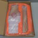 JeCar Orange Center Console Window Control Panel Trim Cover for 2018-2024 2025 Up Jeep Wrangler JL JLU Gladiator JT Interior Accessories