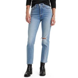 Levi's Women's Wedgie Straight Jeans (25, Night Sight)