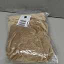 Yikko Velvet Chair Seat Cusion Covers for 14.96-18.89 Inch Office Computer Chair Covers, with Straps Washable Slipcovers Protector, Home, Dining Room Bar Wedding Party Decor (Khaki, 4)