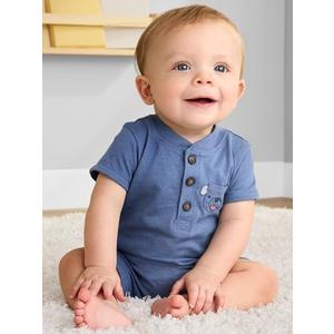 Simple Joys by Carter's baby-boys Pack of 2 Rompers,0m